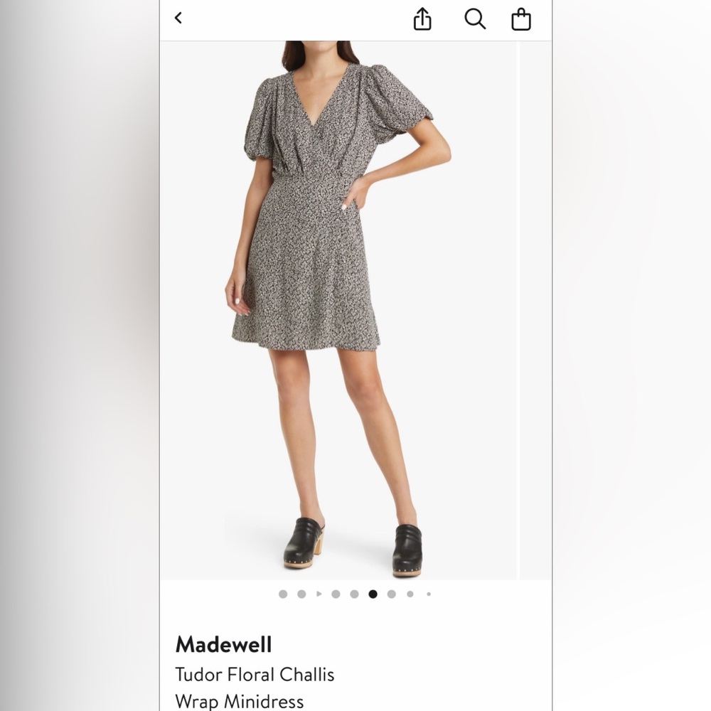 Madewell Floral Minidress
